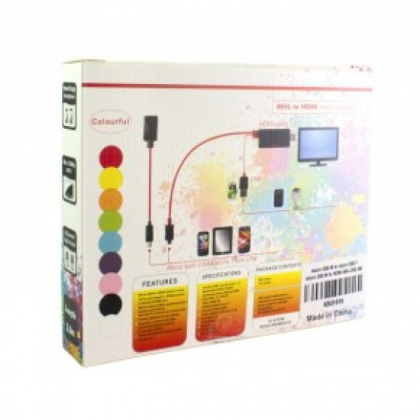 MHL to HDMI Media adapter white